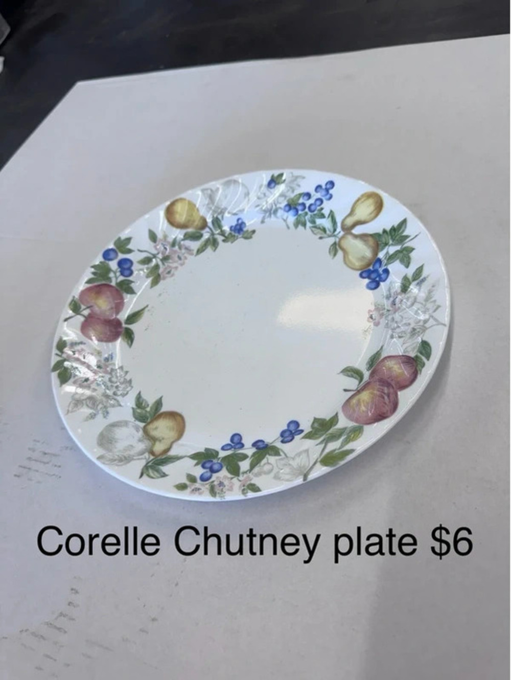 Corelle Chutney Plate